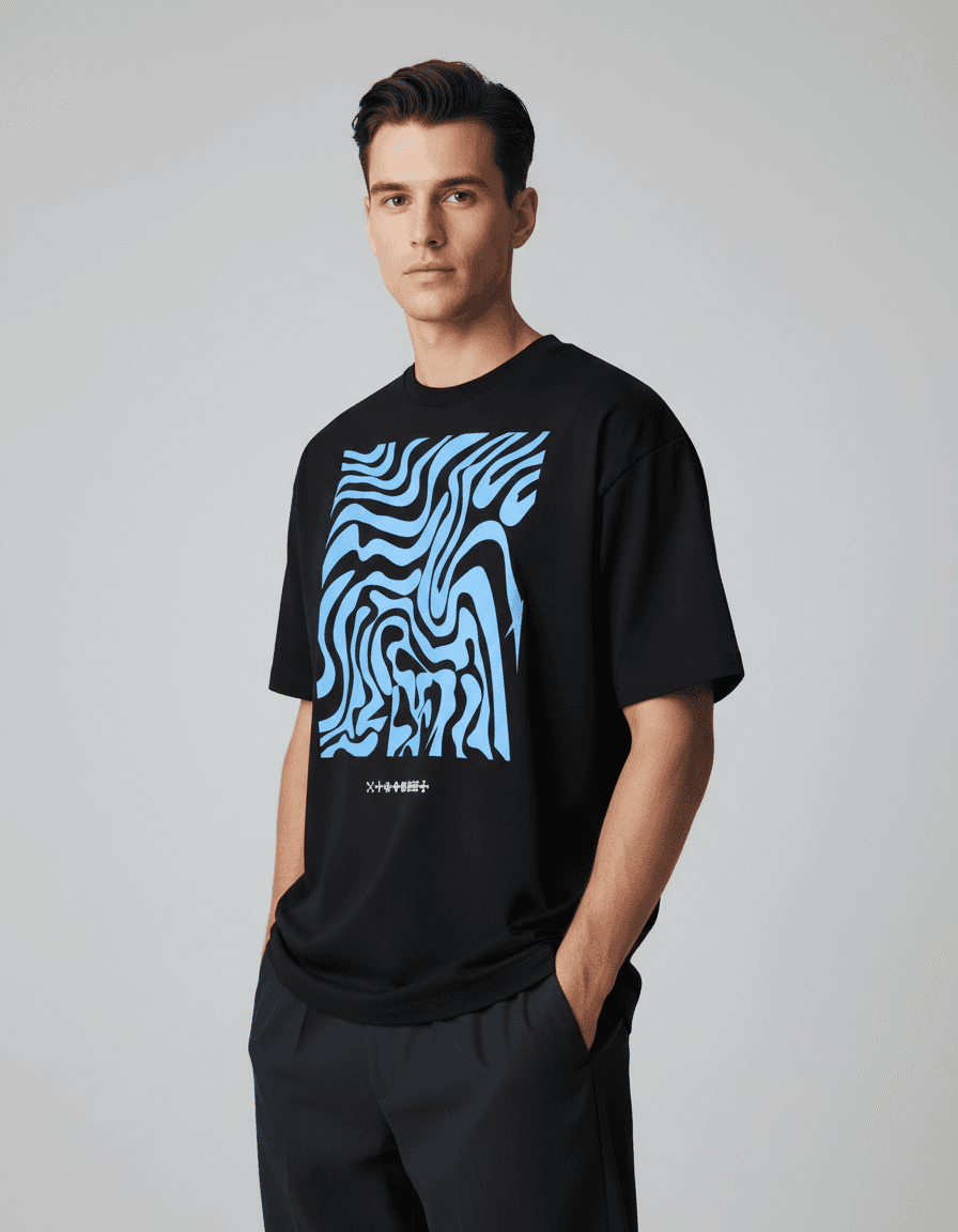 Wave Art Front Print