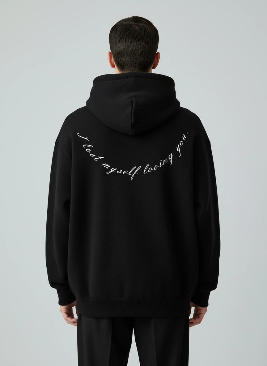 Essential Black Hoodie